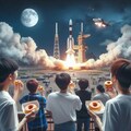 ロケットの打ち上げと真理 4枚目