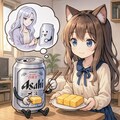 女の子の卵焼きを食べて母を思い出したビール缶 2枚目