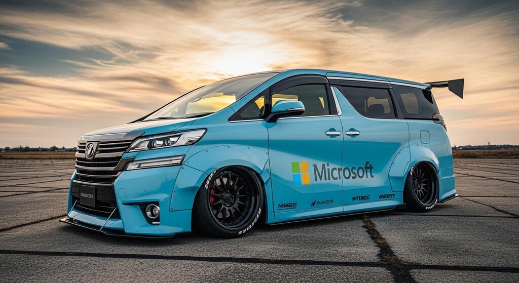 マイクロソフトヴェルファイアのドリ車