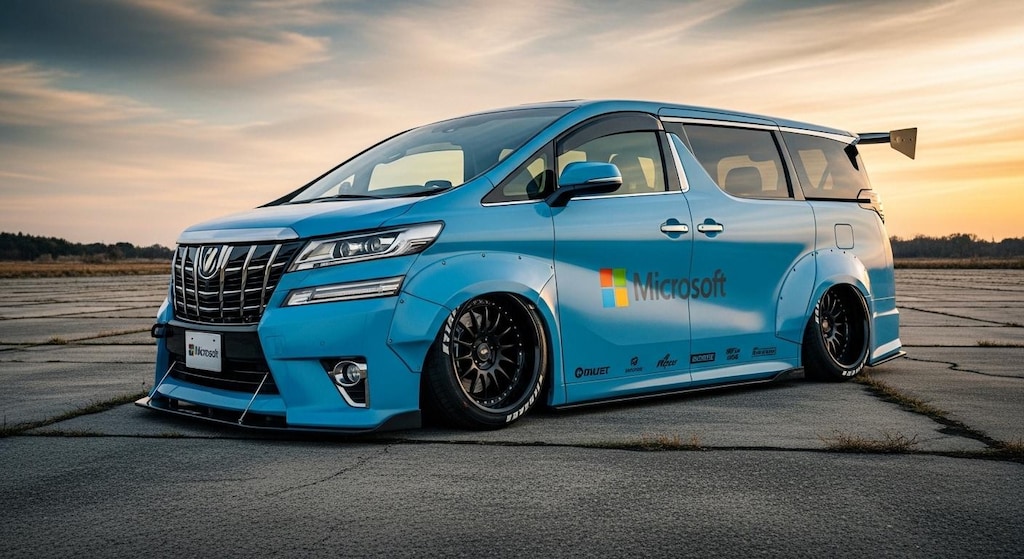 マイクロソフトヴェルファイアのドリ車