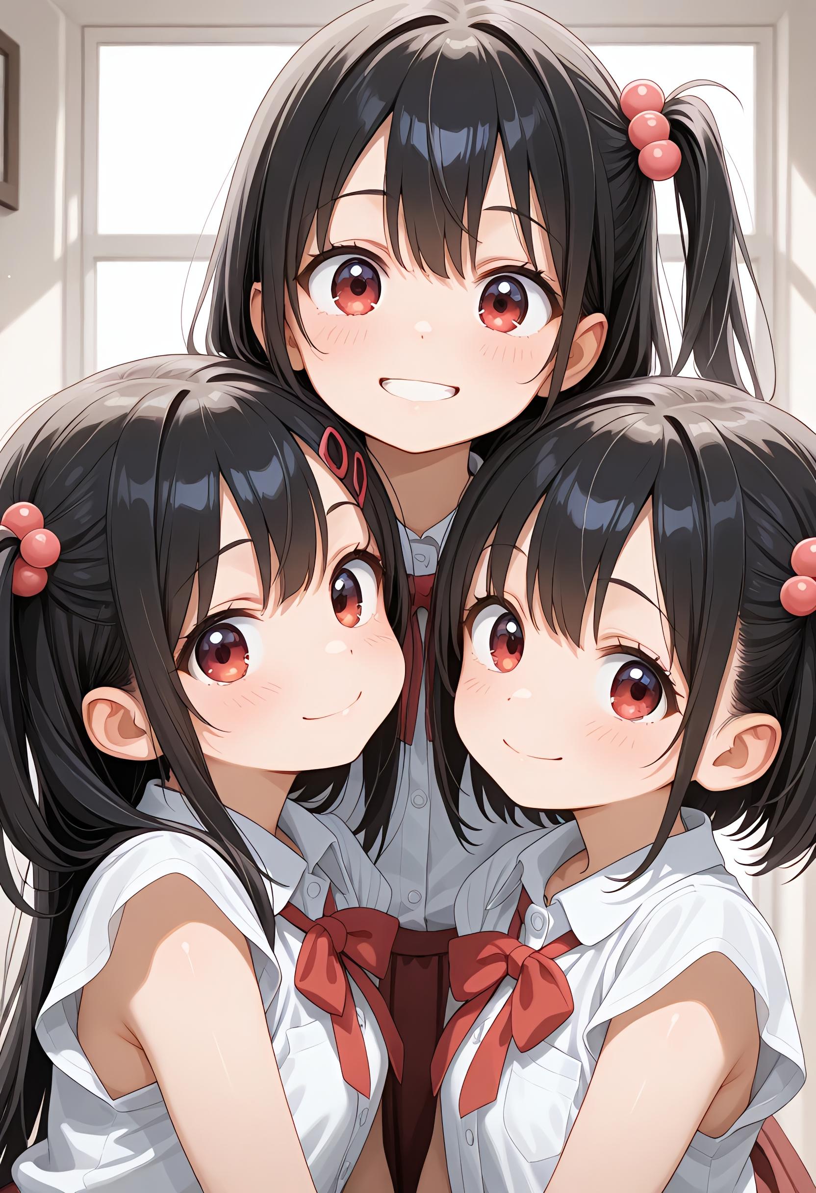 仲良し中島3姉妹