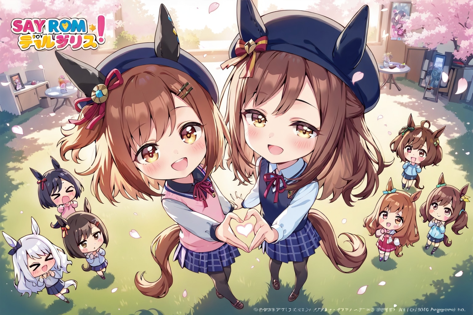 ちびちゃん_「ハート-♪」。 | の人気AIイラスト・グラビア