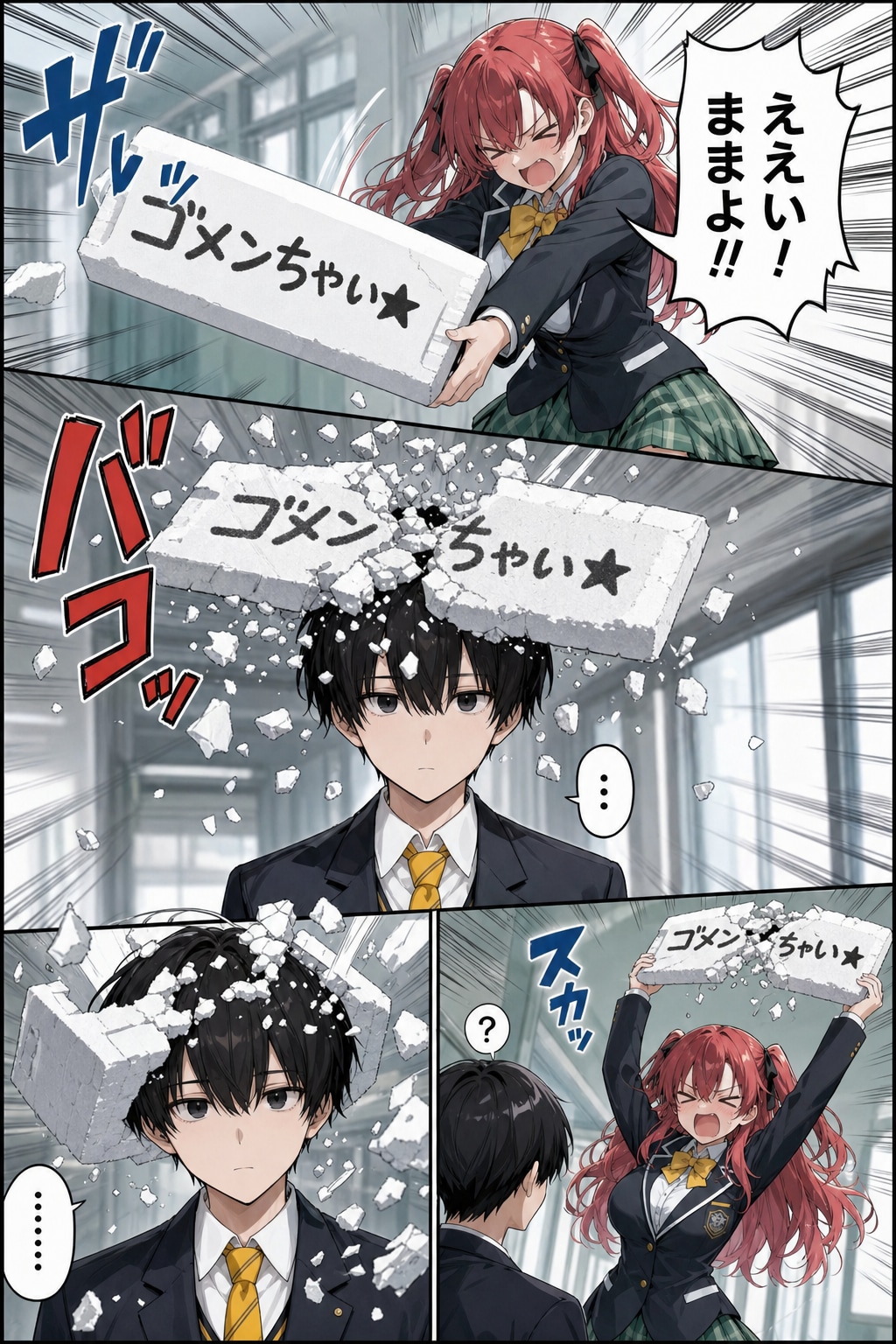 ええい！ままよ！！