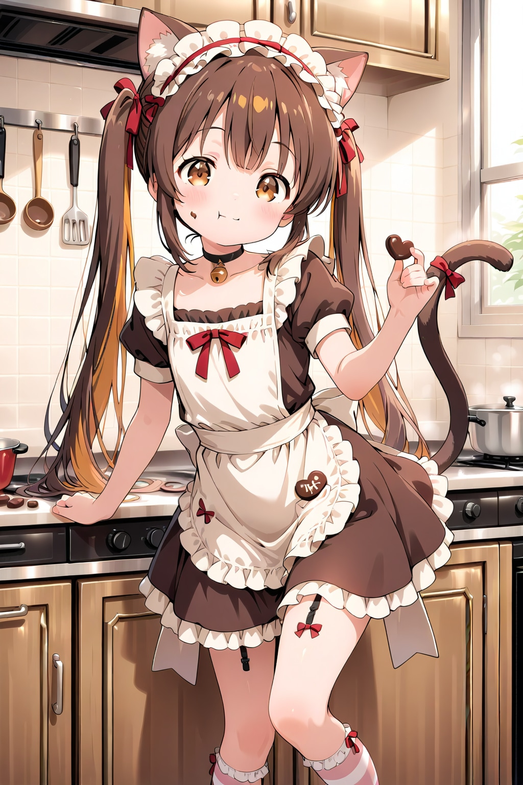 猫耳メイドさん