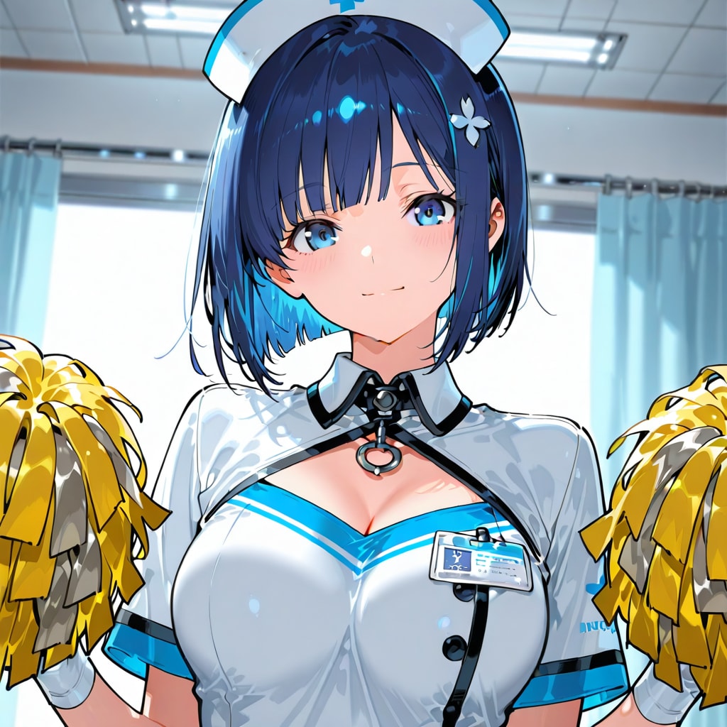 チアナース応援するよあいちゃんだ　弾 | の人気AIイラスト・グラビア