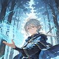 エルフの森防衛戦：灰髪エルフと紋章魔術 3枚目