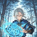 エルフの森防衛戦：灰髪エルフと紋章魔術 4枚目