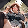 集団電車内〜中多紗江〜 3枚目