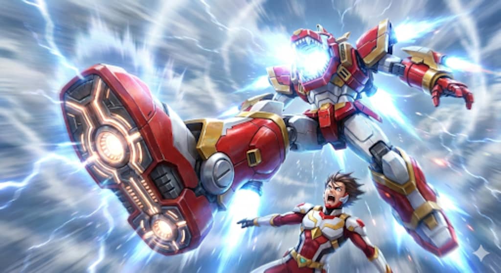 ロボパイで必殺！激アツキック！！