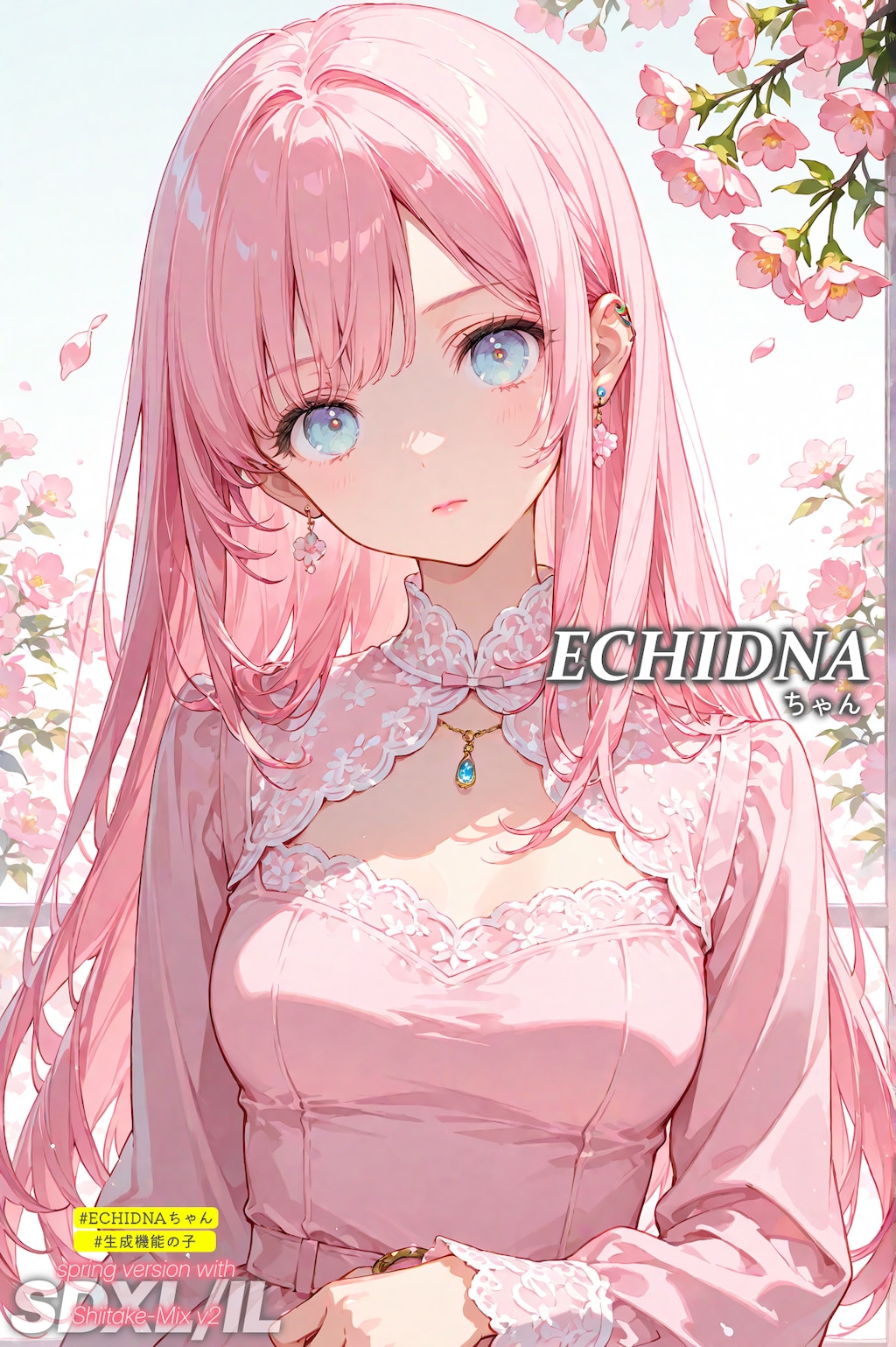 春の目ぢからECHIDNAちゃん