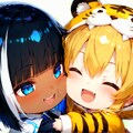 虎娘ちゃんとハグ！ 3枚目