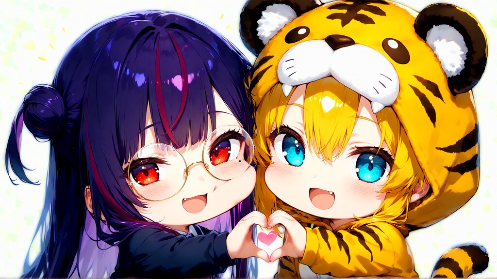 虎娘ちゃんとハグ！