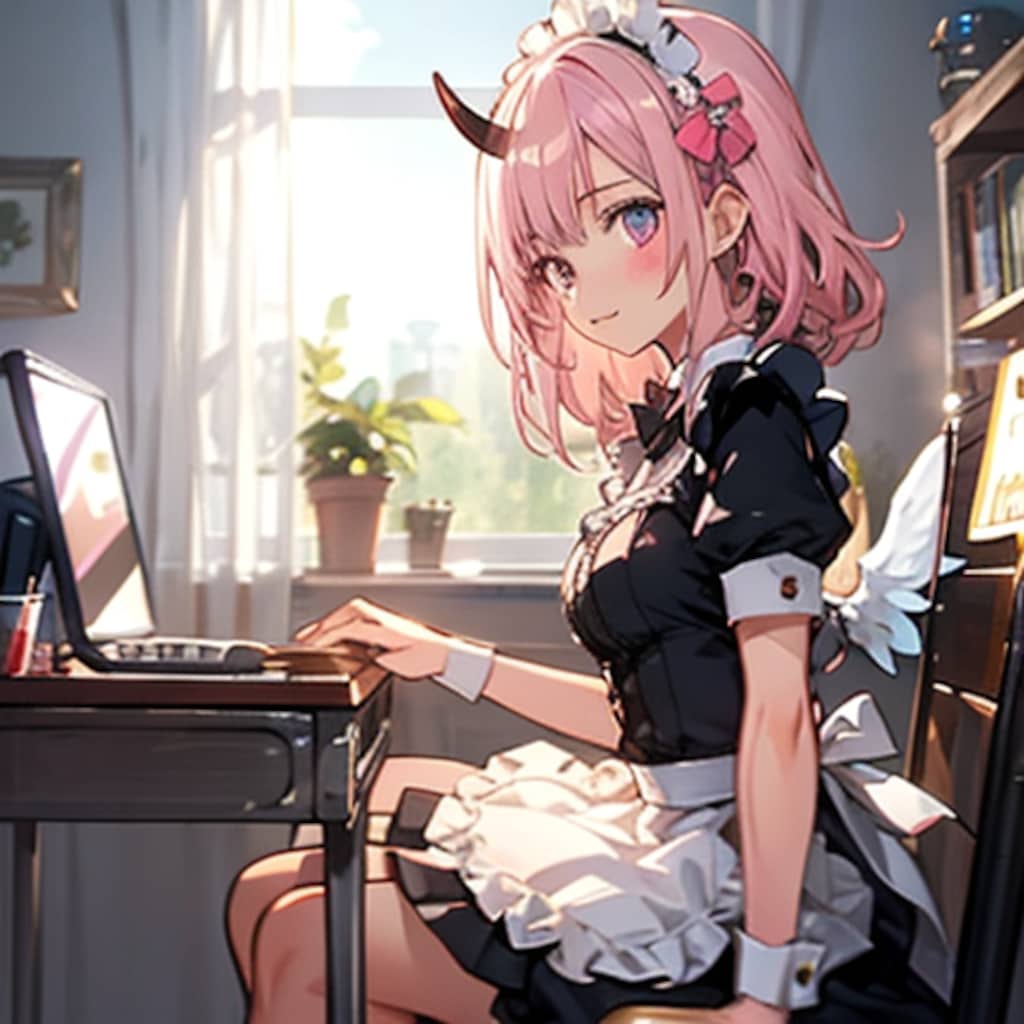 悪魔っ子メイド250512