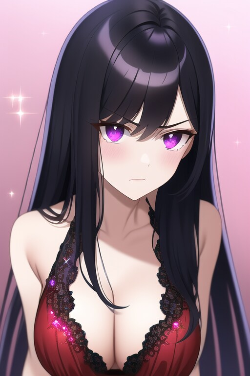 黒髪ストレートの女の子