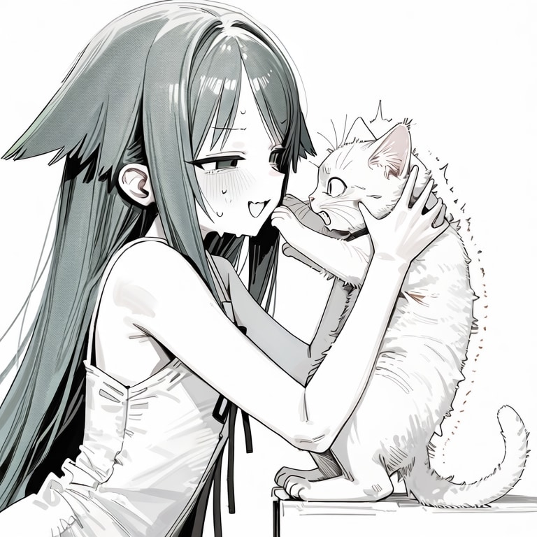 沙耶ちゃんと猫
