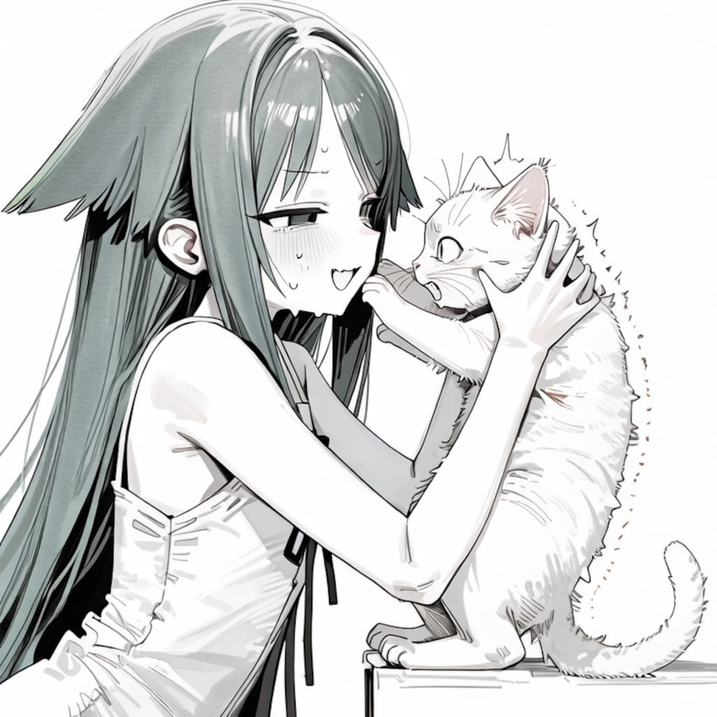 沙耶ちゃんと猫