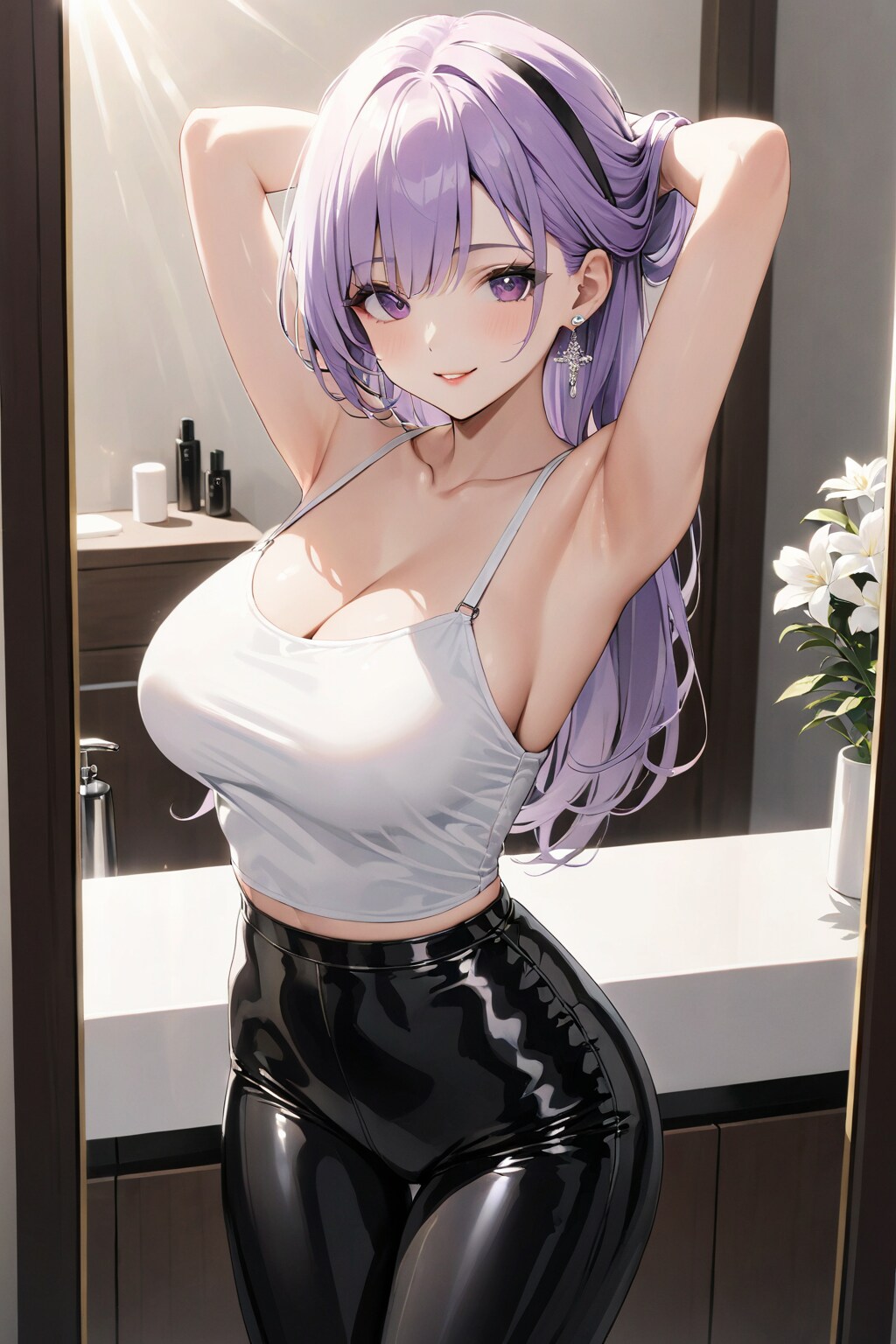 あら❤絵梨奈ちゃんおはよう❤今日も新しいお花が入荷してるから忙しくなるわよ❤