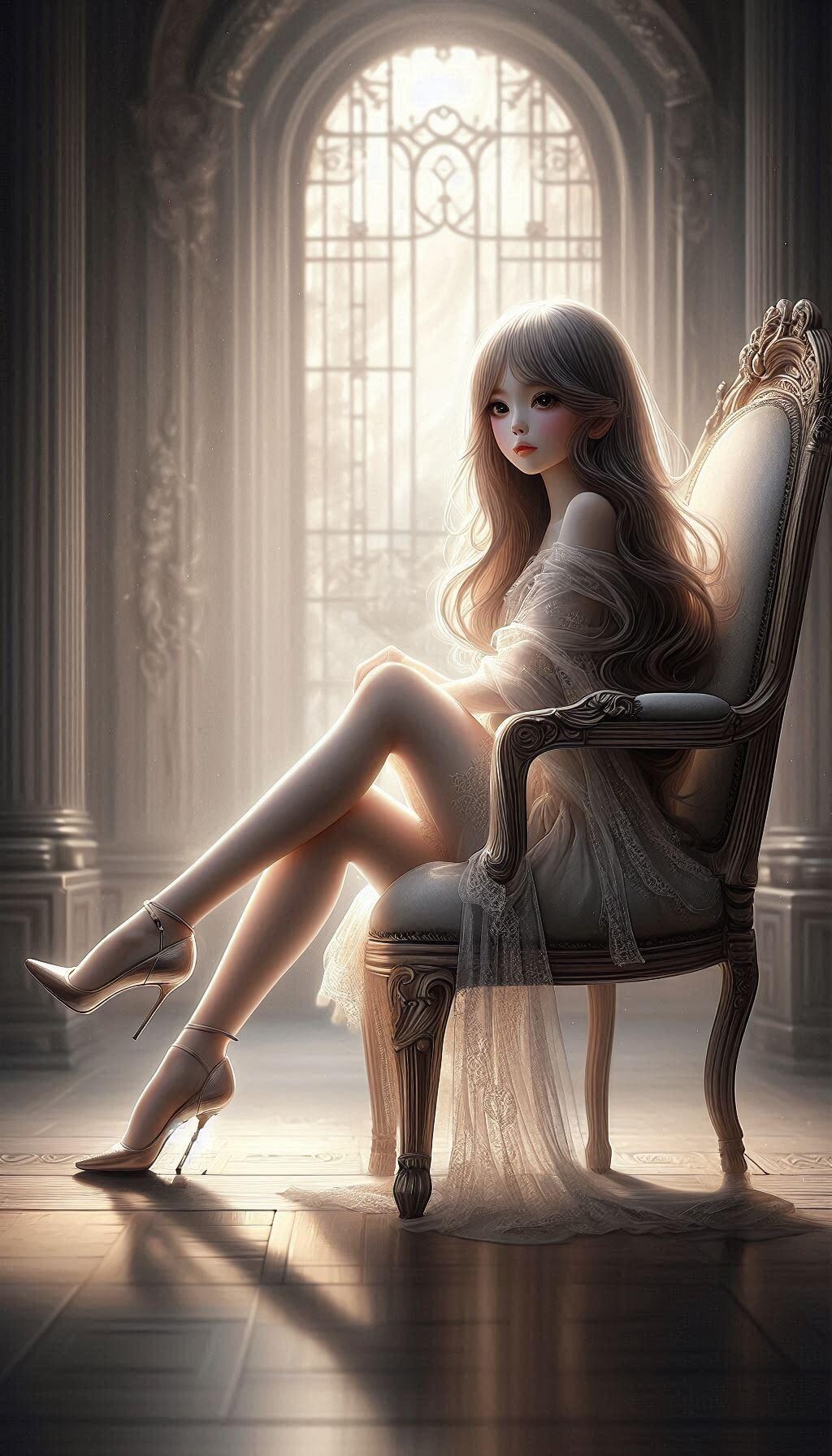 ３チャーミングな少女