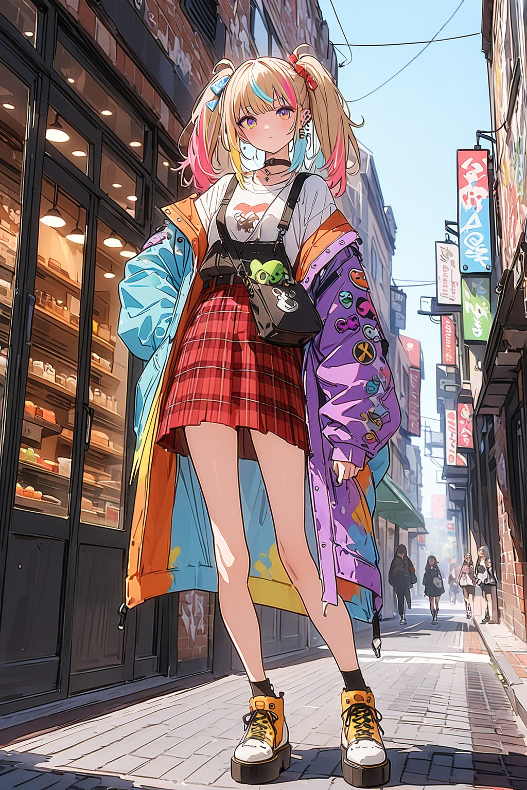 ちちぷい製　サブカル女子 | の人気AIイラスト・グラビア