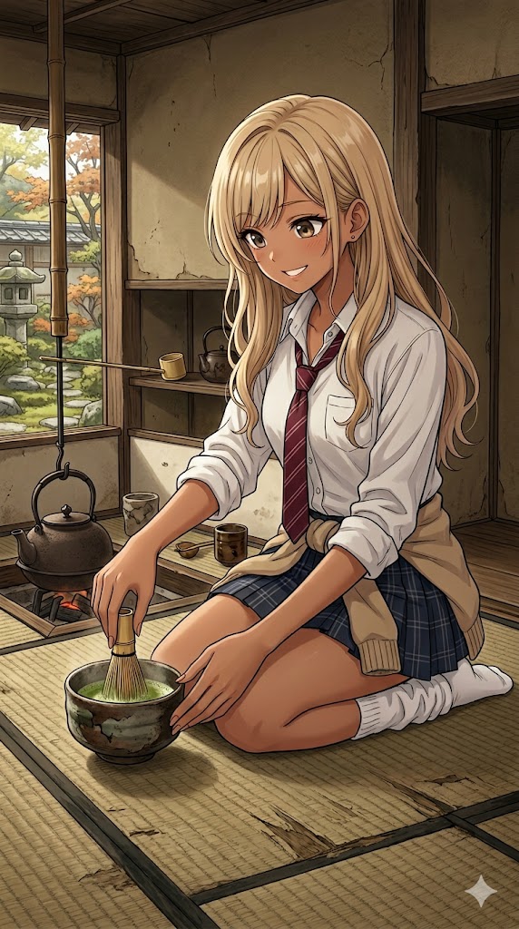 ギャルと侘び寂びの世界