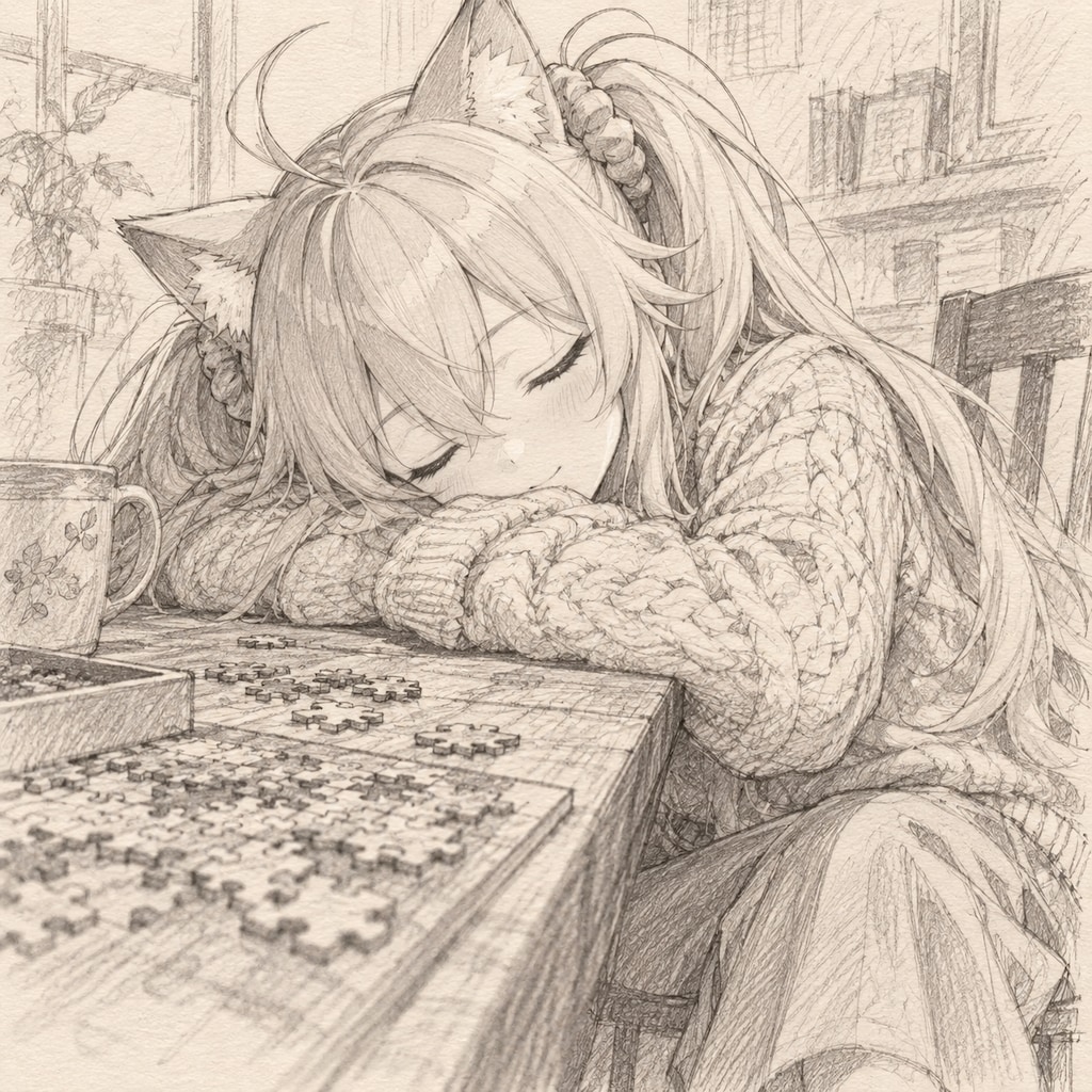 パズル中のミラ