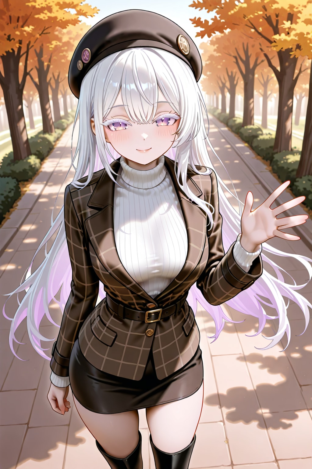 秋服tea試し
