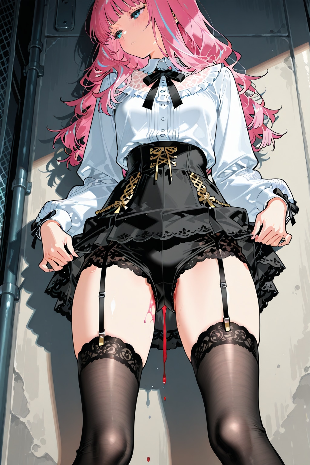 女の子の日 地雷系Sexual validation《生理周期R-15》