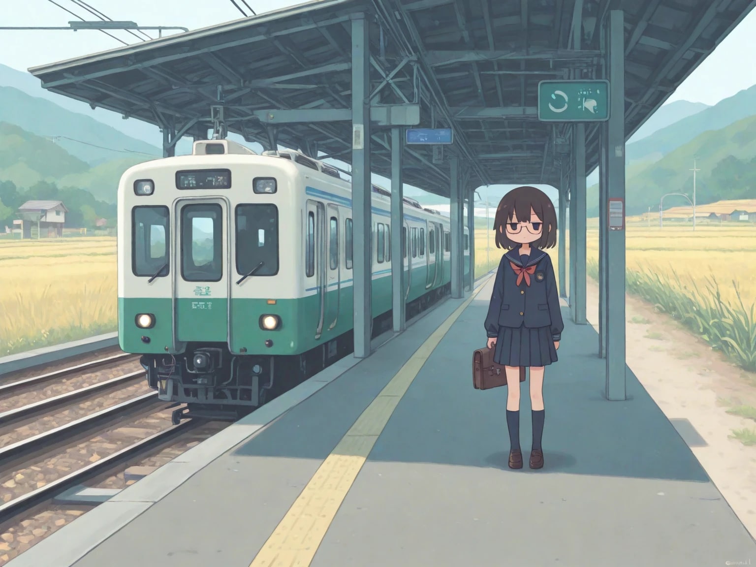 晴れた日は知らない路線に乗って
