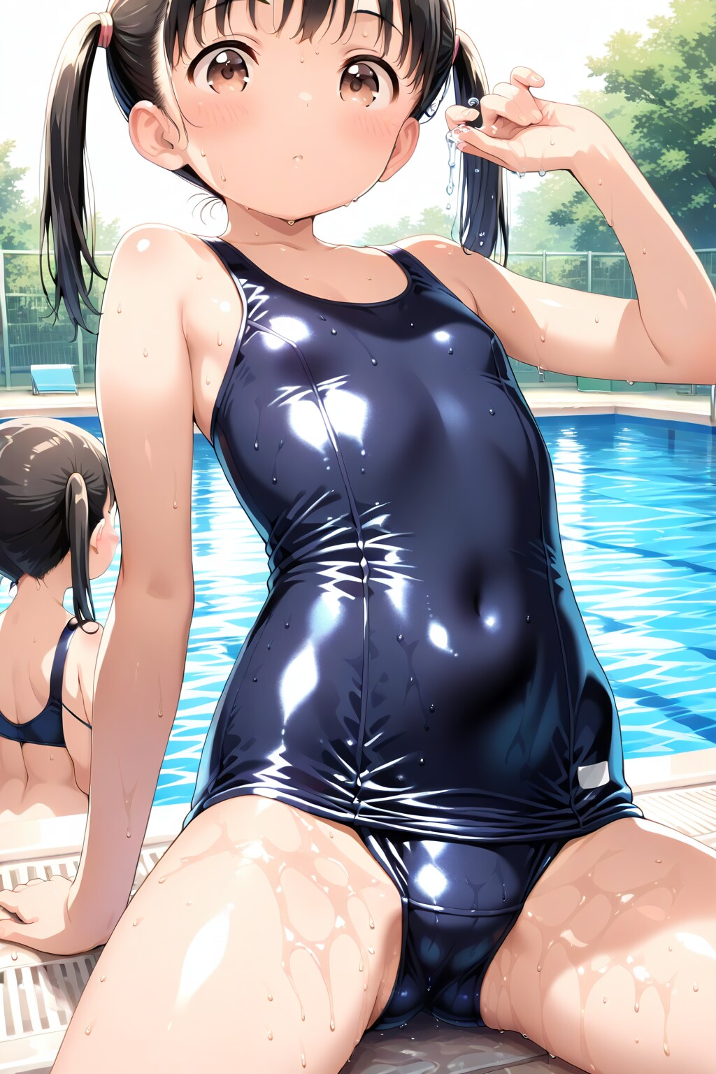スク水美少女