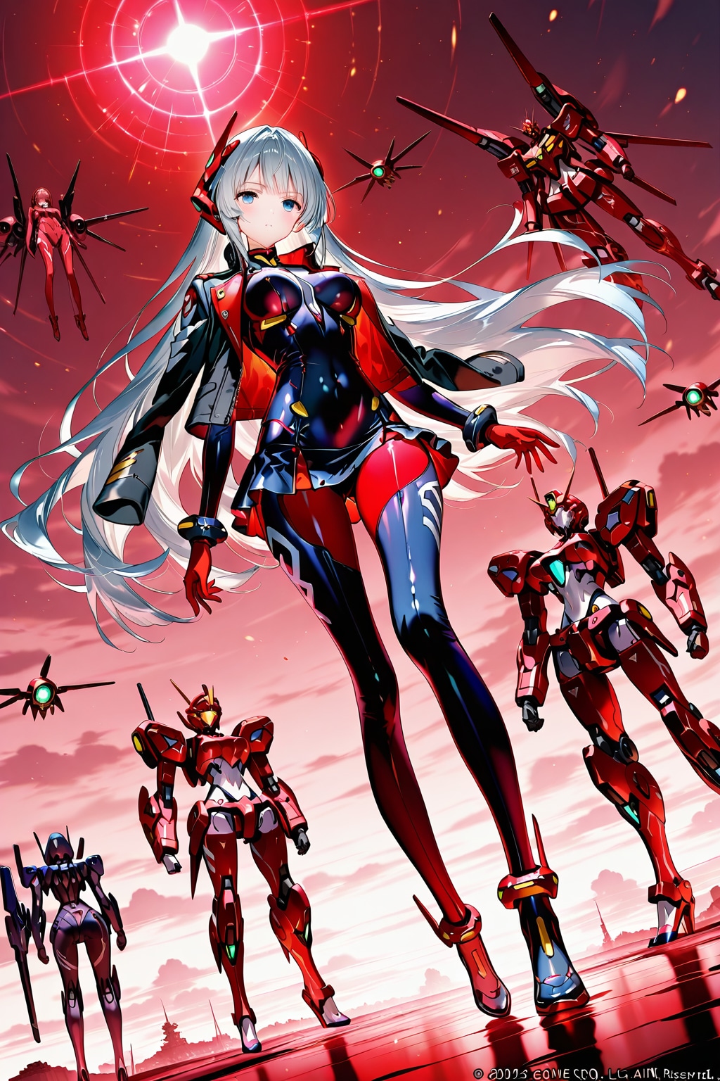 メカ娘の指揮官 | の人気AIイラスト・グラビア