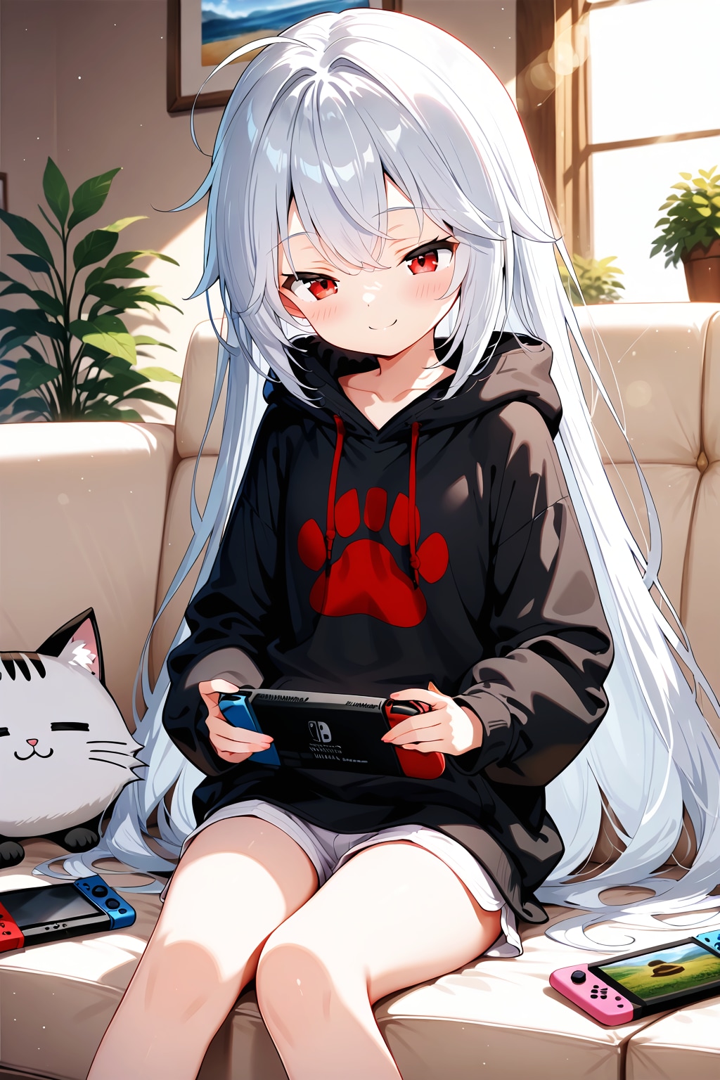 銀髪ゲーマー三刀流