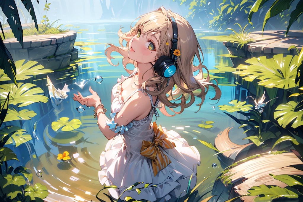 Refreshing sounds in summer.