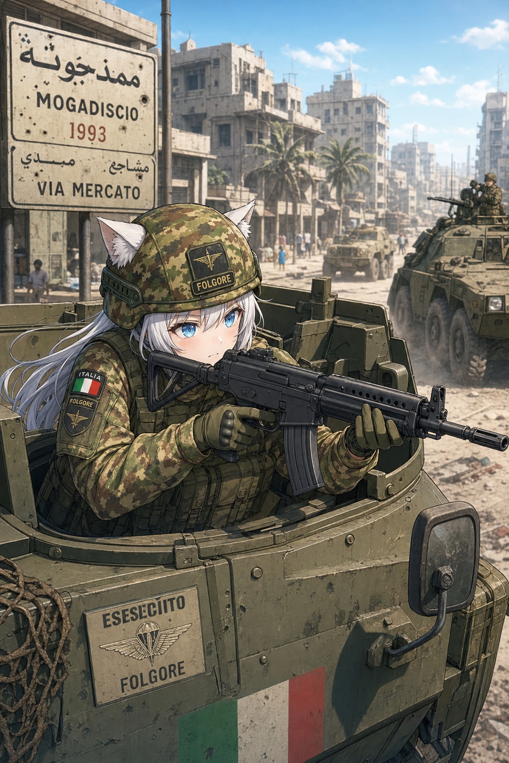 現代イタリア軍最大の生ける伝説(レジェンド)🐺💥💥💥