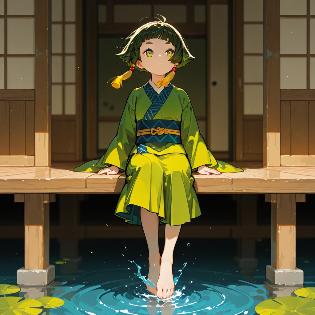 涼む
