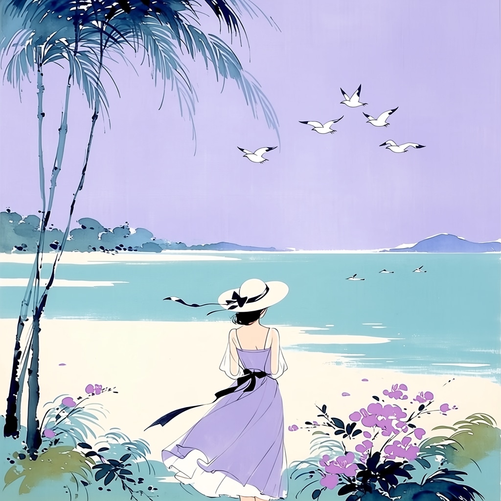 夏を見送って | の人気AIイラスト・グラビア