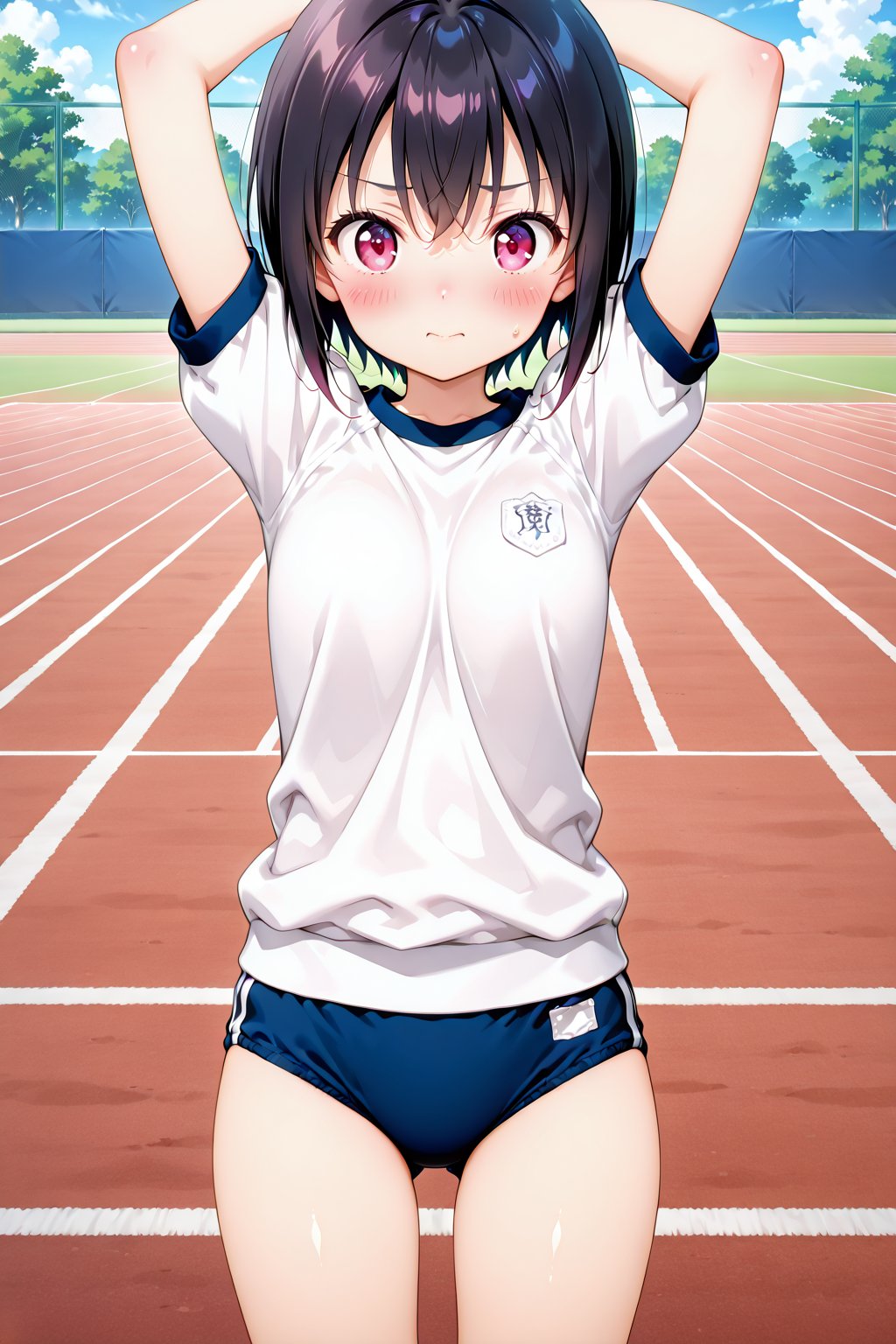 元気に運動する子
