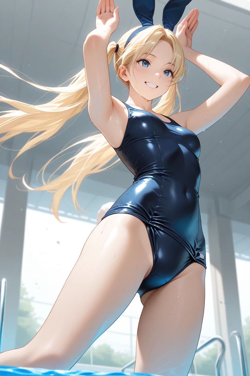 スク水バニー　和歌月＆姫乃樹