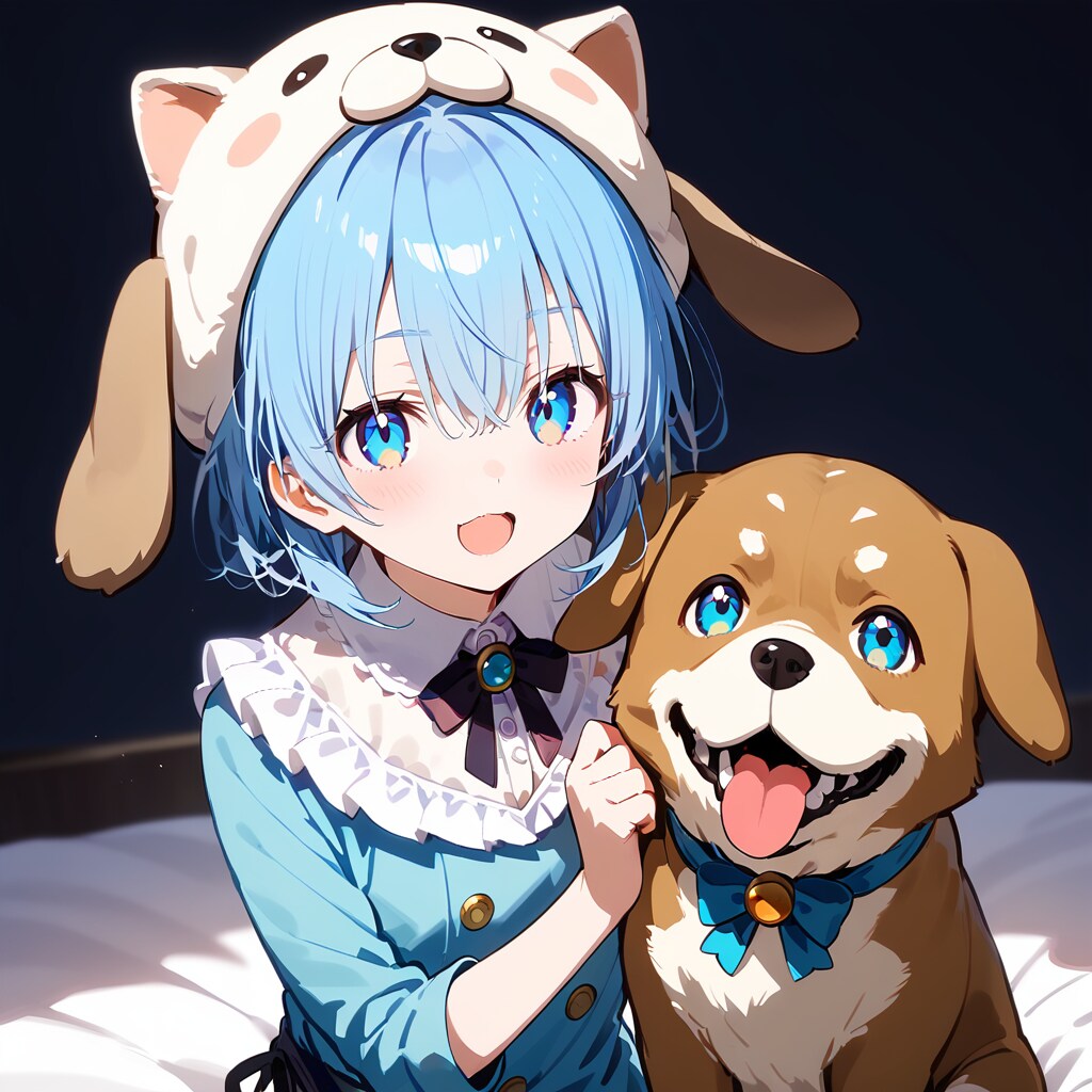 犬と犬コスしととくん