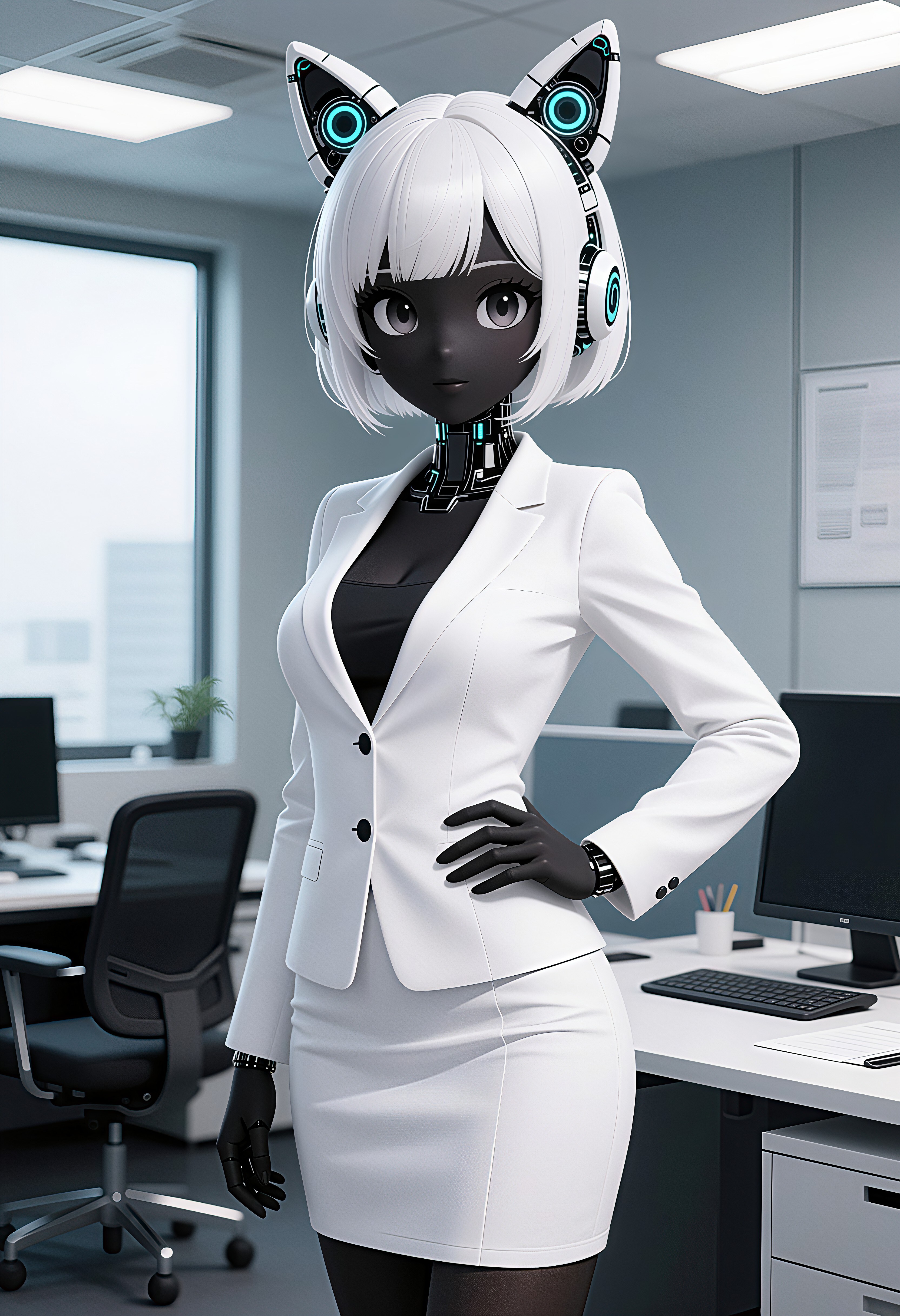 メカ娘3228号 | の人気AIイラスト・グラビア