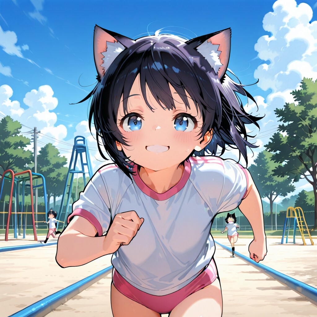 ピンクブルマ体操服！