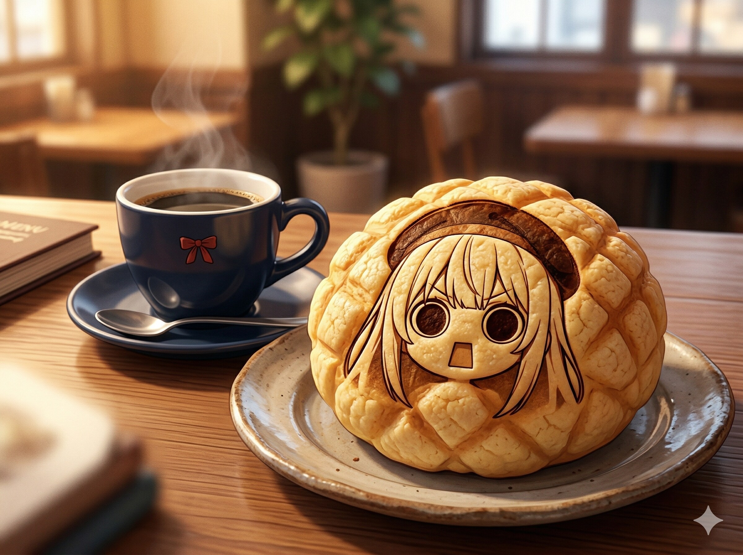 パンの記念日えらいこっちゃ嬢メロンパン | の人気AIイラスト・グラビア