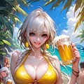 あたしビール、冷たいビール？どっちにする？　レイカバージョン 4枚目