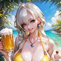 あたしビール、冷たいビール？どっちにする？　レイカバージョン 2枚目