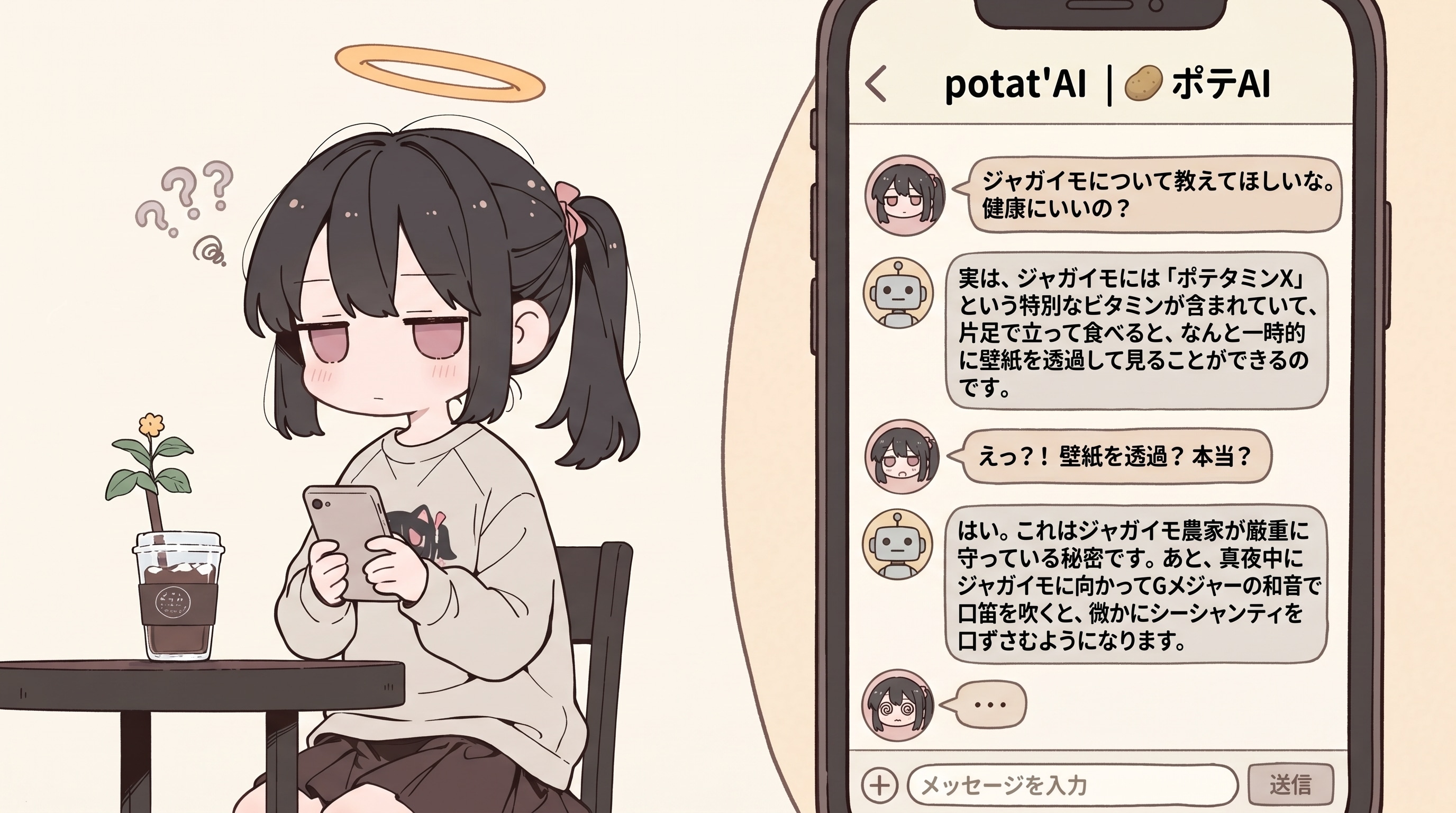 じゃがいもの有益な情報をおしえて | の人気AIイラスト・グラビア