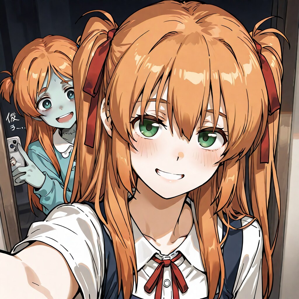後ろにいるのは？