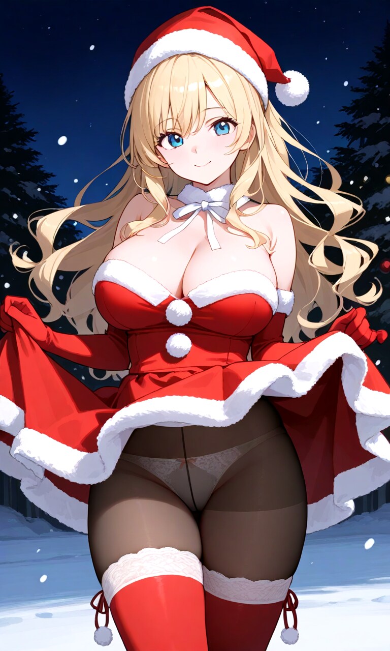 笑顔でおぱんつを見せてくれるサンタさんは好きですか?