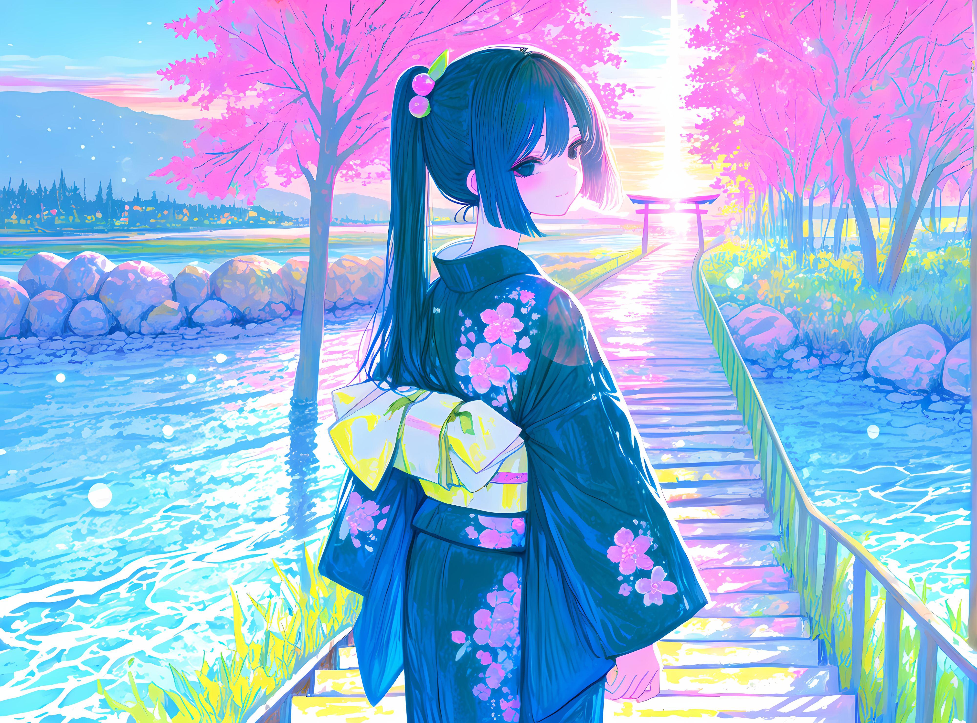 桜 | の人気AIイラスト・グラビア
