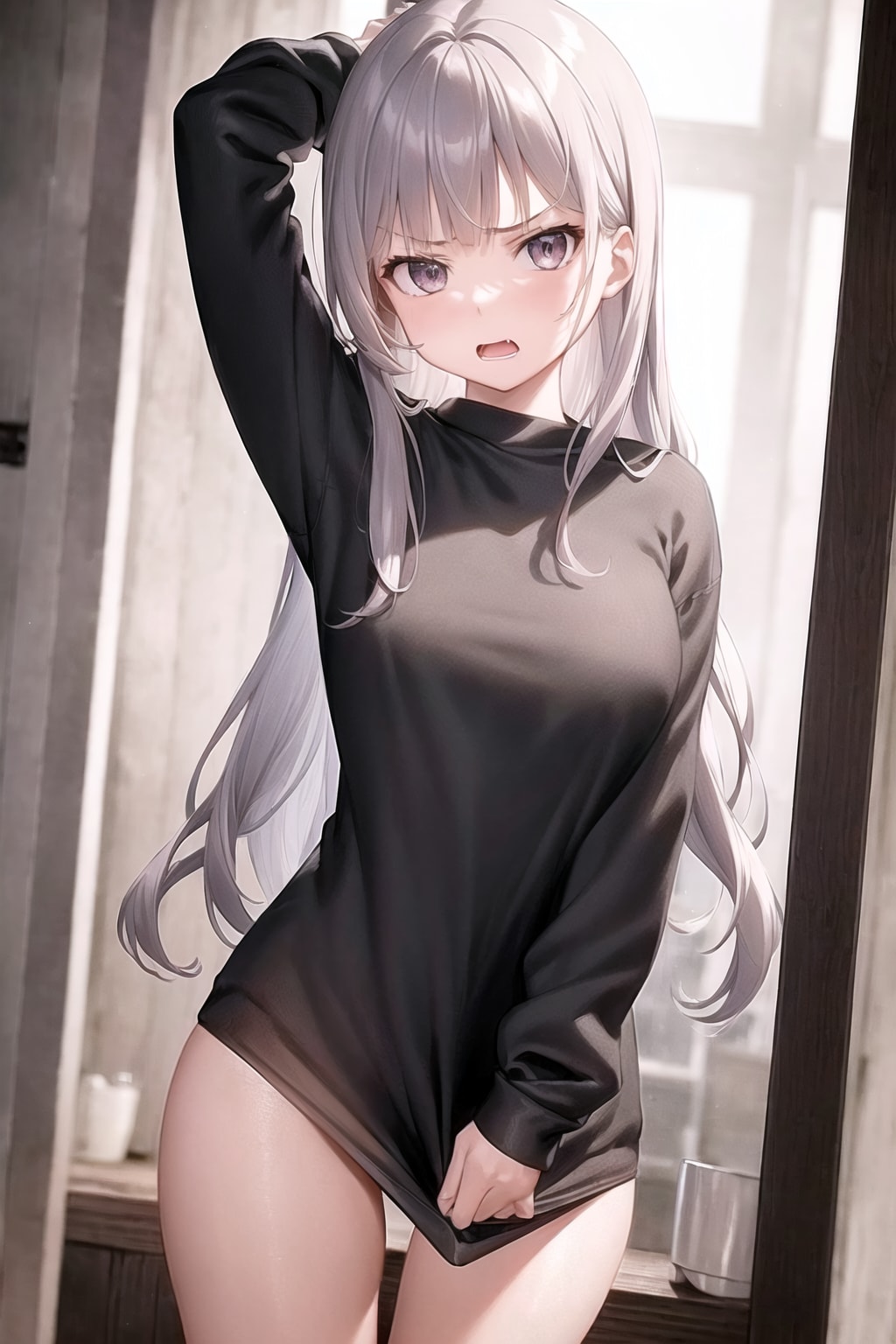 『まだなんですけどぉ…』