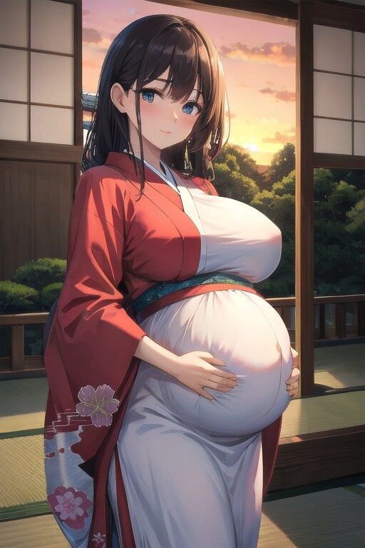 大和撫子爆乳妊婦 Ⅱ