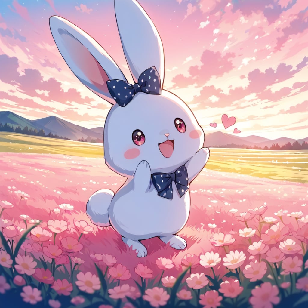 リボンうさぎ